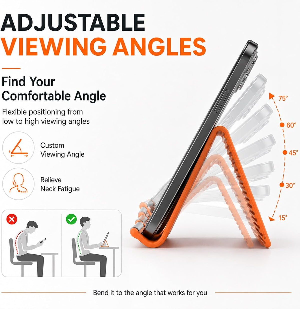 Flexivo™– Flexible Silicon Multi-Angle Stand