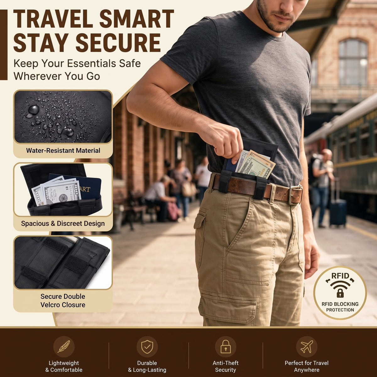SafePocket™– Secret Anti-Theft Wallet