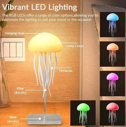 Glowfin™ - Hanging Jellyfish Lamp