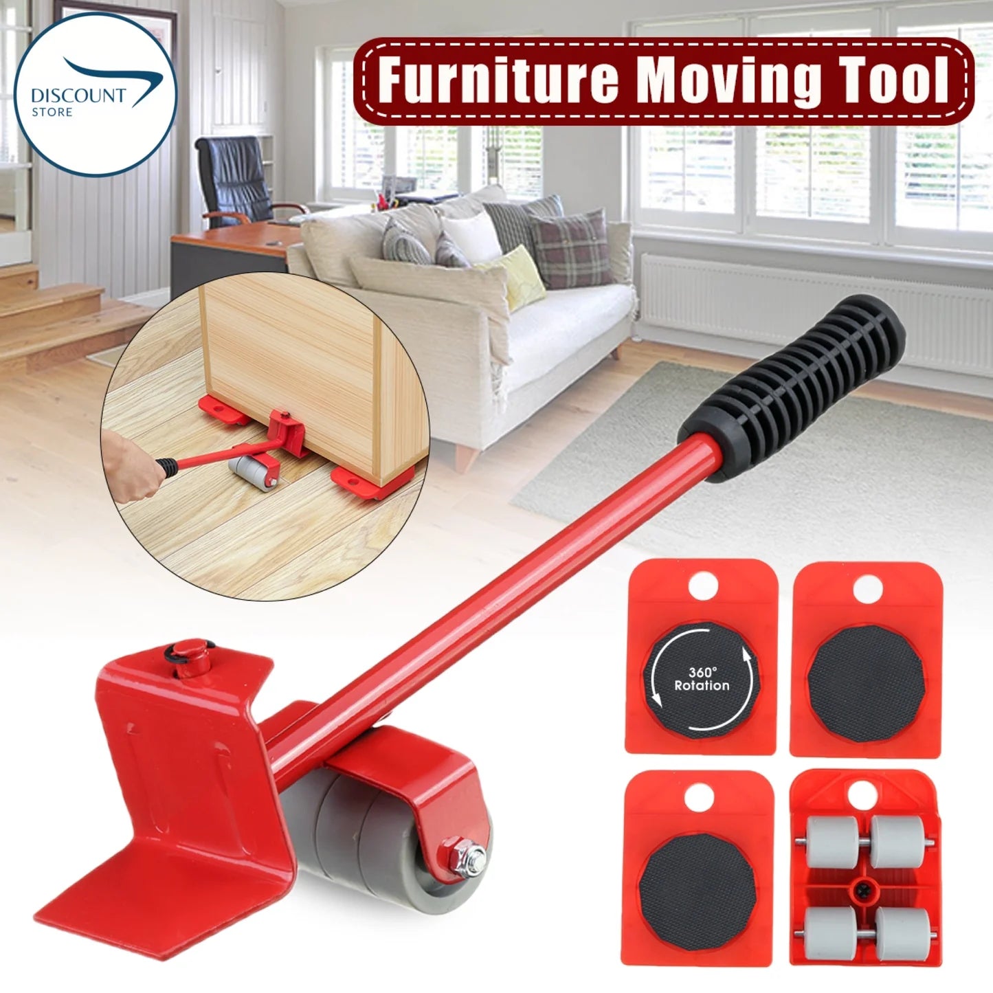 LiftPro™-Furniture Lifting Tool Set